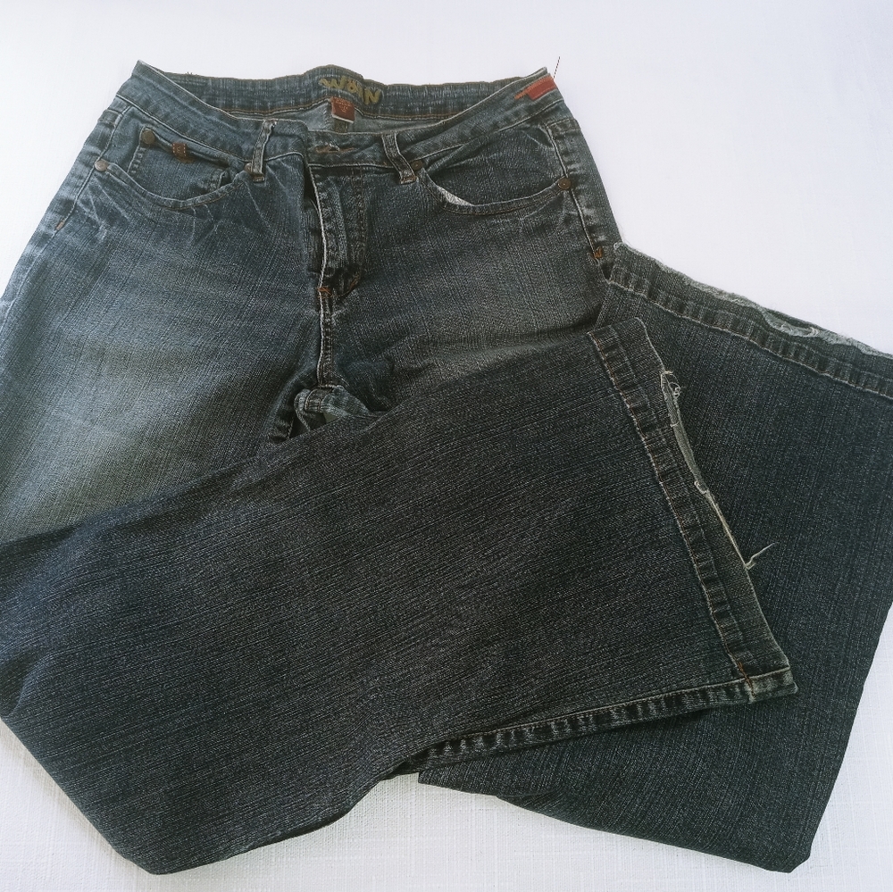 Worn jeans size 12